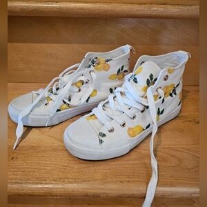 Lemon print Sneakers High Tops